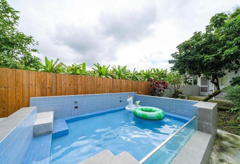 تختخواب و صبحانه 雲上太陽villa Ktv烤肉