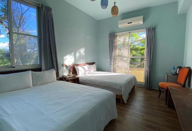 تختخواب و صبحانه 雲上太陽villa Ktv烤肉