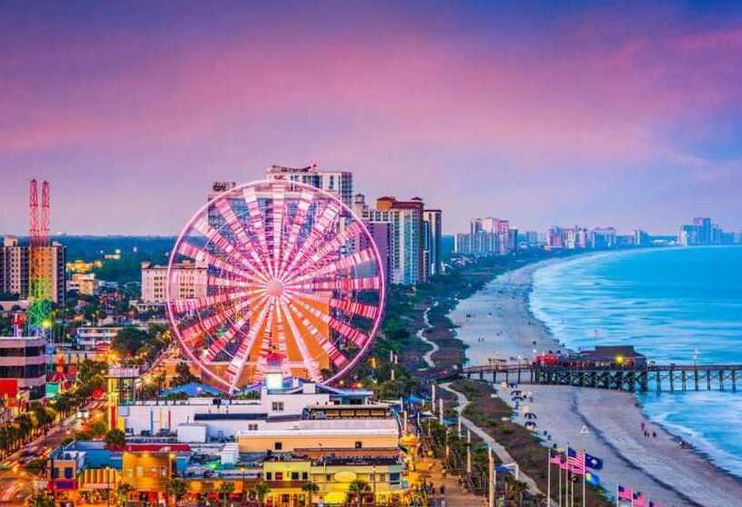 הוסטל Bposhtels Myrtle Beach South