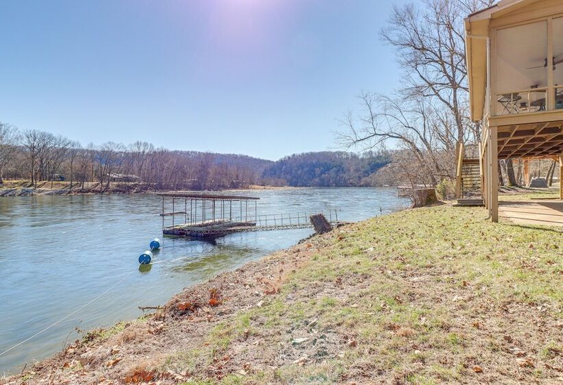Spacious Cabin W/ Private Dock On White River!