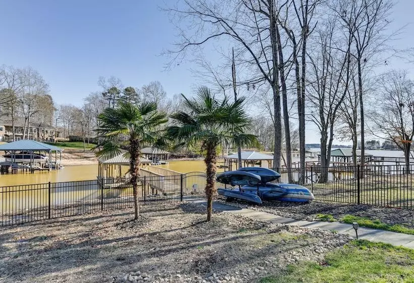 Waterfront Lake Norman Retreat W/ Dock + Hot Tub!