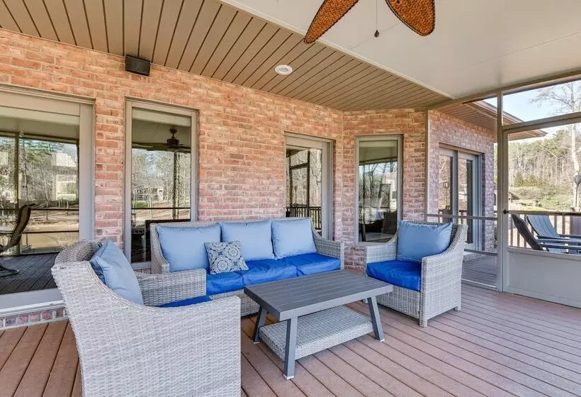 Waterfront Lake Norman Retreat W/ Dock + Hot Tub!