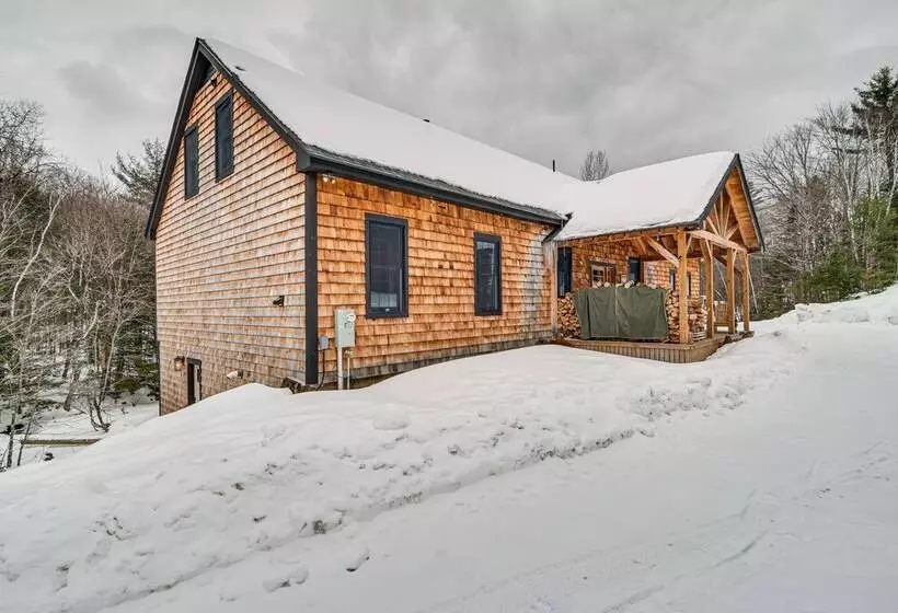 Maine Home W/ Hot Tub & Snowmobile Trail Access!