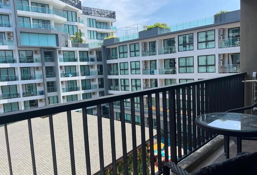 一卧现代迷人公寓@kata Beach, 步行5分钟