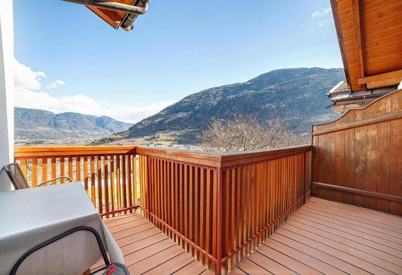 هتل Fröhlichhof Wohnung Apfelblüte