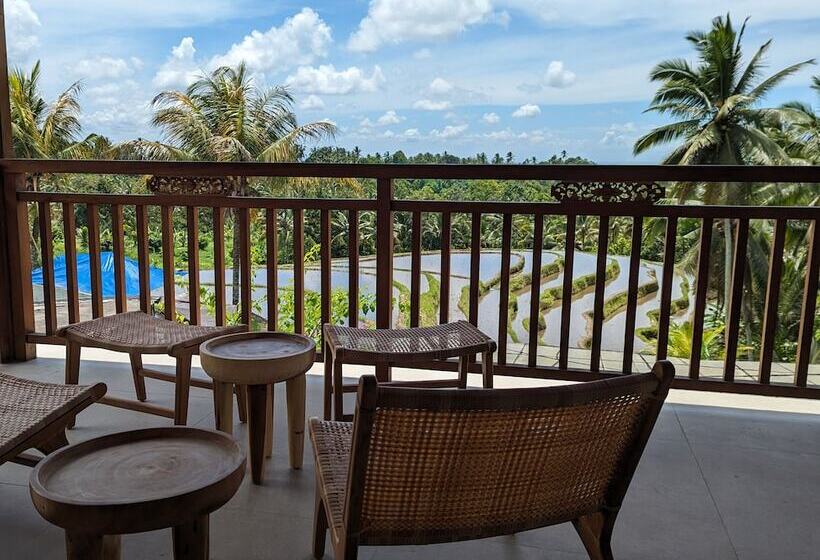 בית מלון כפרי Puri Dajuma Terrace Eco Lodge & Spa