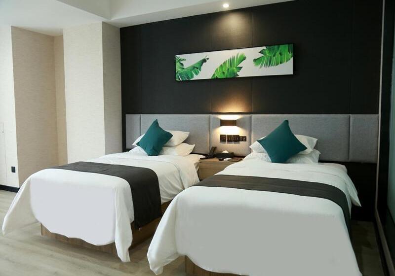 Hotell Thank Inn Chain Fuyang Linquan Stadium