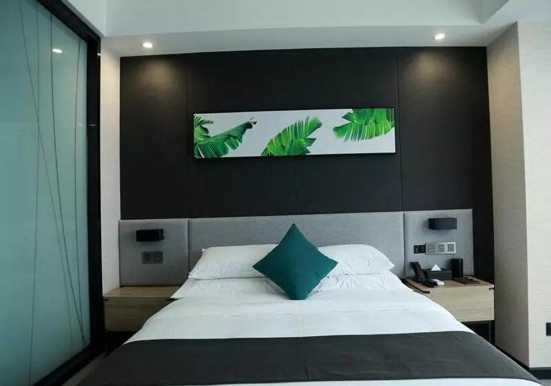 Hotelli Thank Inn Chain Fuyang Linquan Stadium