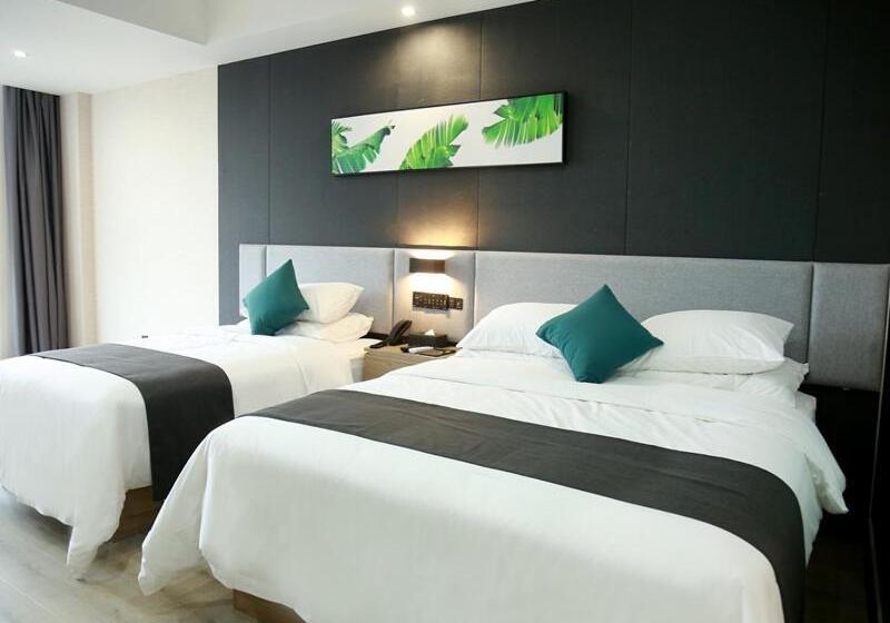 Hotell Thank Inn Chain Fuyang Linquan Stadium