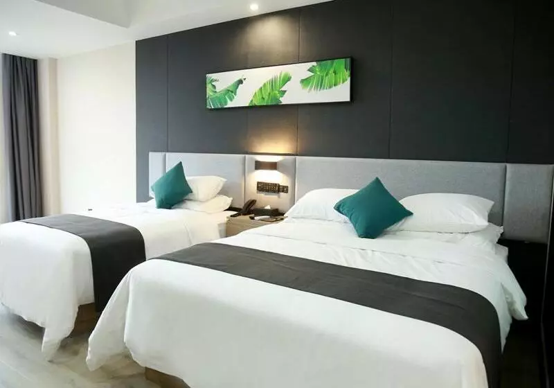 Hotelli Thank Inn Chain Fuyang Linquan Stadium