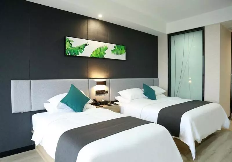 Hotelli Thank Inn Chain Fuyang Linquan Stadium