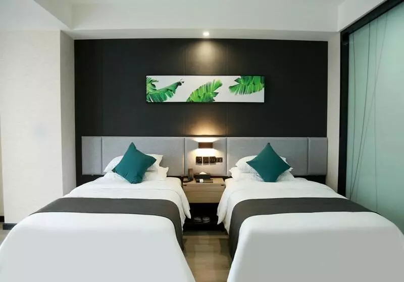 Hotelli Thank Inn Chain Fuyang Linquan Stadium