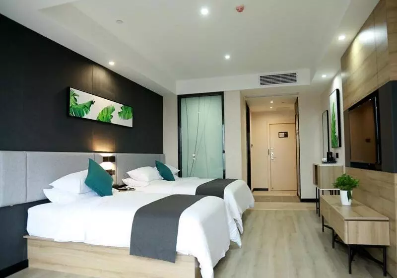 Hotelli Thank Inn Chain Fuyang Linquan Stadium