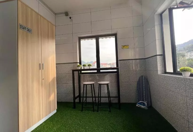 ユースホステル Room3a#ig Theme Bargainous#shared Bathroom#3pax#2min Kek Lok Si