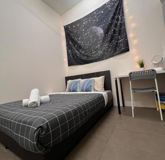 Hospedaria Room3#ig Theme Bargainous#shared Bathroom#2pax#2min Kek Lok Si