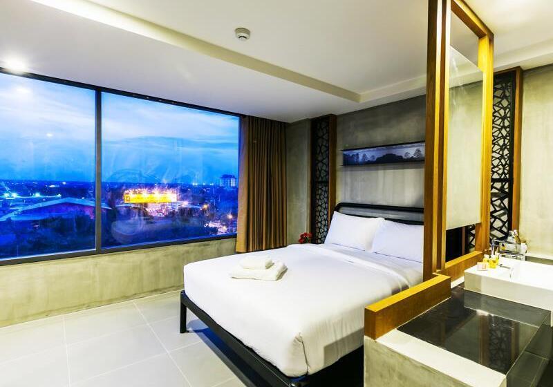 בית מלון כפרי B2 Khon Kaen Boutique & Budget