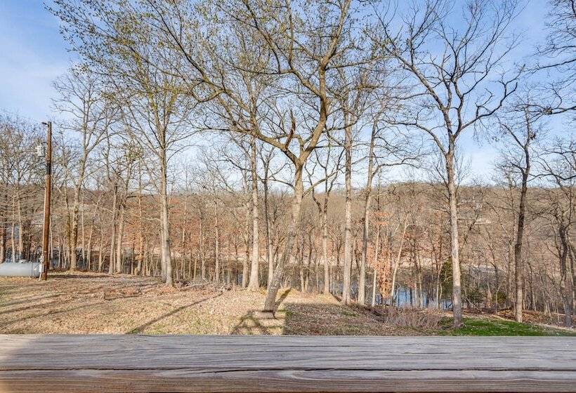 Lakefront Rogers Retreat W/ Grill & Spacious Deck