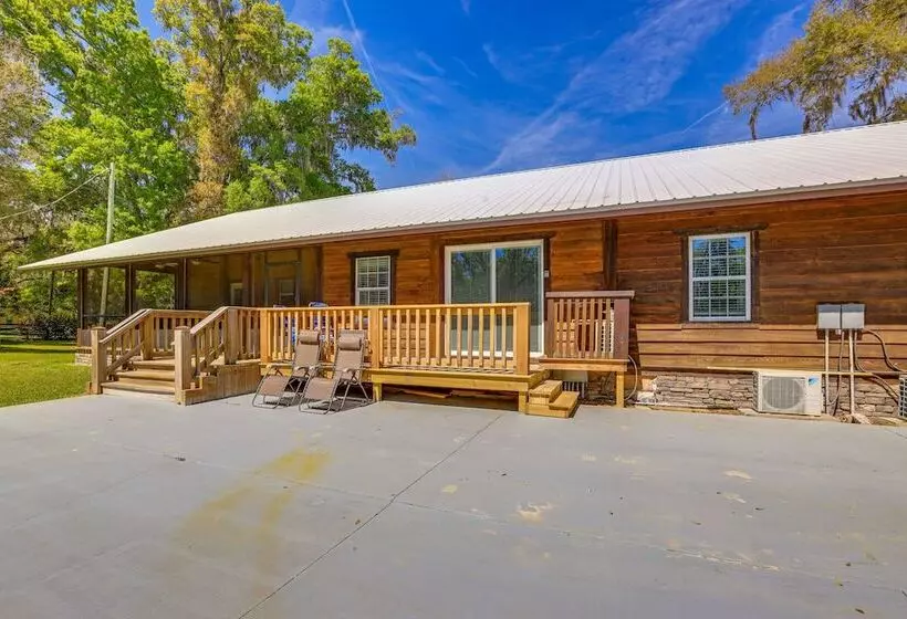 Tranquil Suite W/ Porch < 2 Mi To Cedar Lakes!