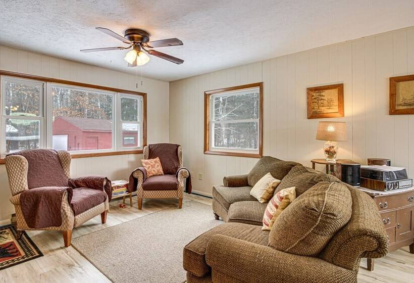 Bigfork Cabin On Long Lake Near Snowmobile Access