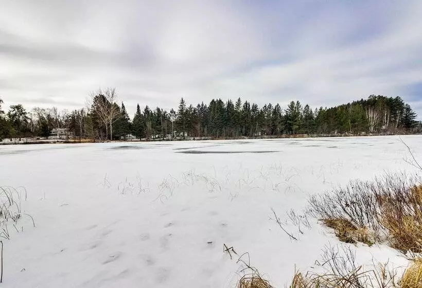 Bigfork Cabin On Long Lake Near Snowmobile Access