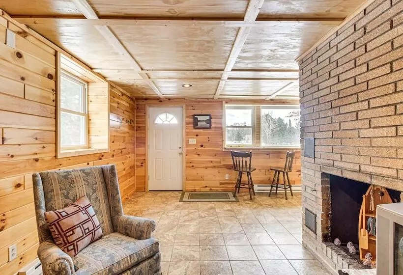 Bigfork Cabin On Long Lake Near Snowmobile Access