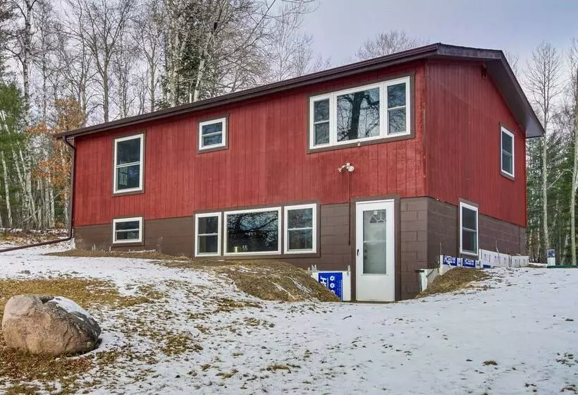 Bigfork Cabin On Long Lake Near Snowmobile Access