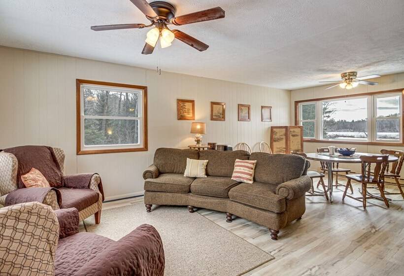 Bigfork Cabin On Long Lake Near Snowmobile Access