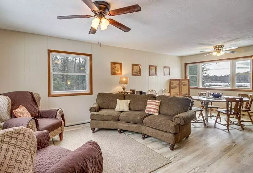 Bigfork Cabin On Long Lake Near Snowmobile Access