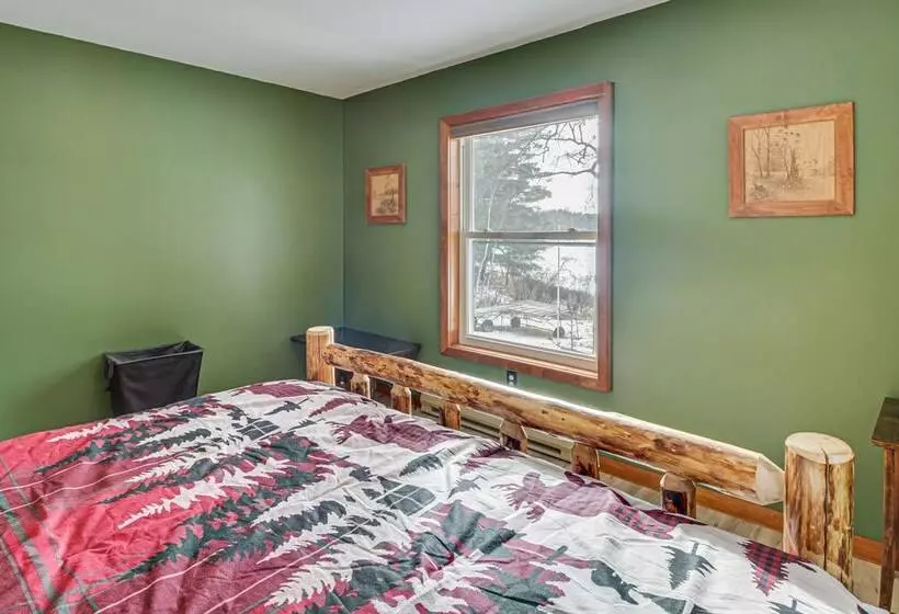 Bigfork Cabin On Long Lake Near Snowmobile Access