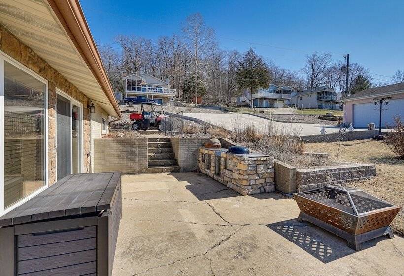 Private Dock: Lakefront Sunrise Beach Home