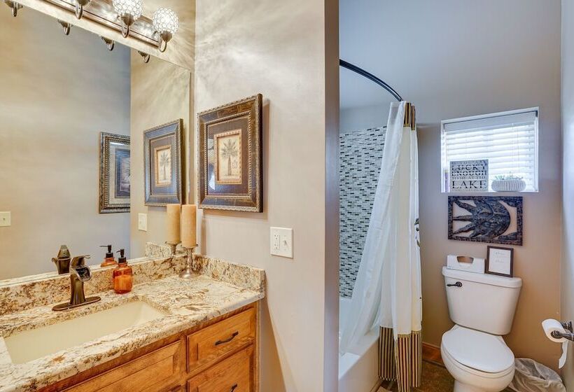 Private Dock: Lakefront Sunrise Beach Home