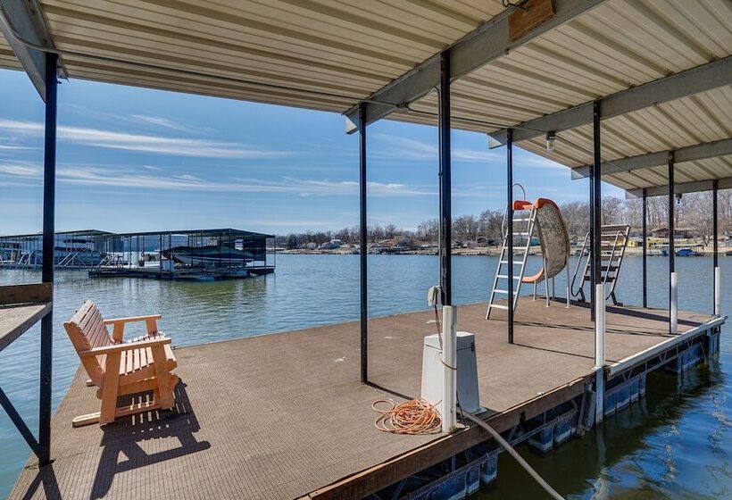 Private Dock: Lakefront Sunrise Beach Home