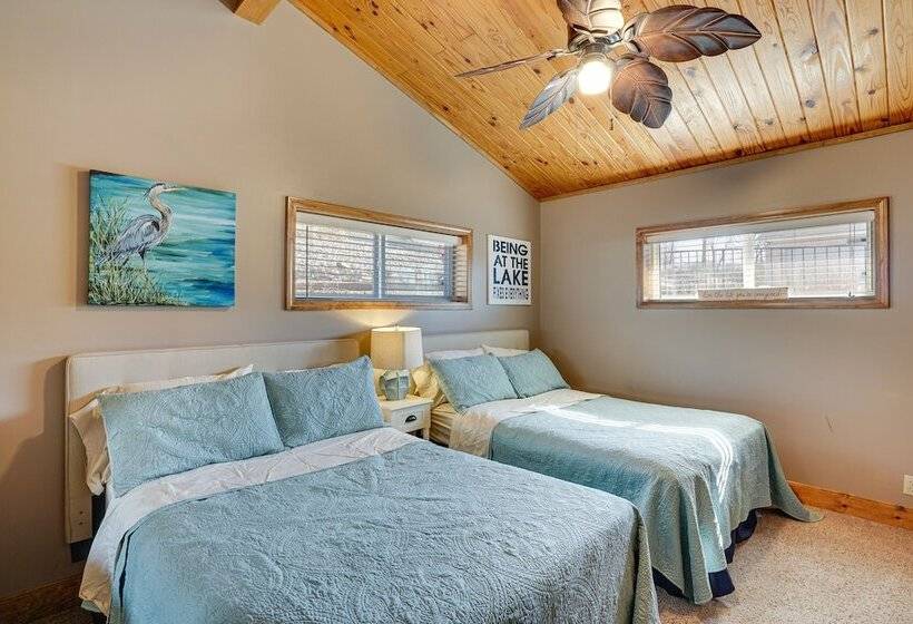 Private Dock: Lakefront Sunrise Beach Home