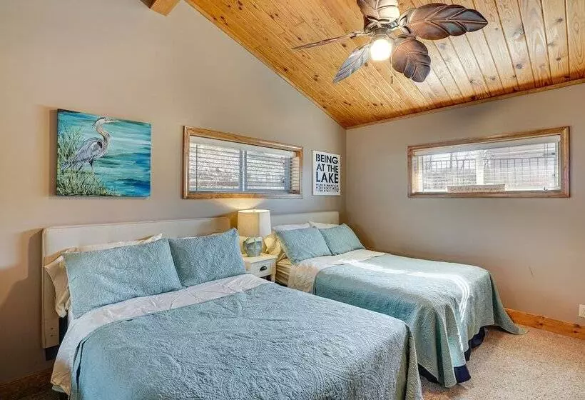 Private Dock: Lakefront Sunrise Beach Home