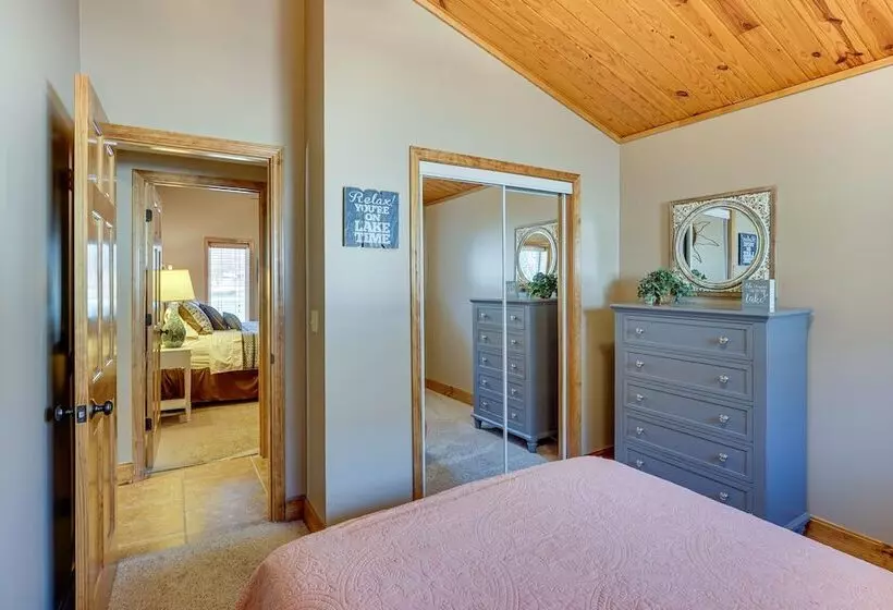 Private Dock: Lakefront Sunrise Beach Home