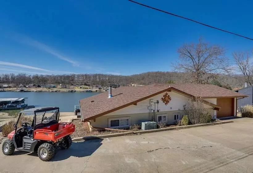 Private Dock: Lakefront Sunrise Beach Home