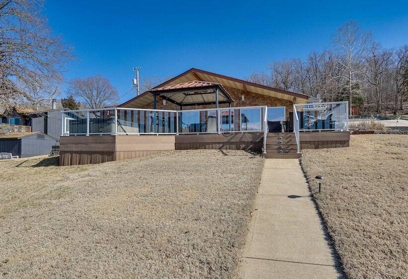 Private Dock: Lakefront Sunrise Beach Home