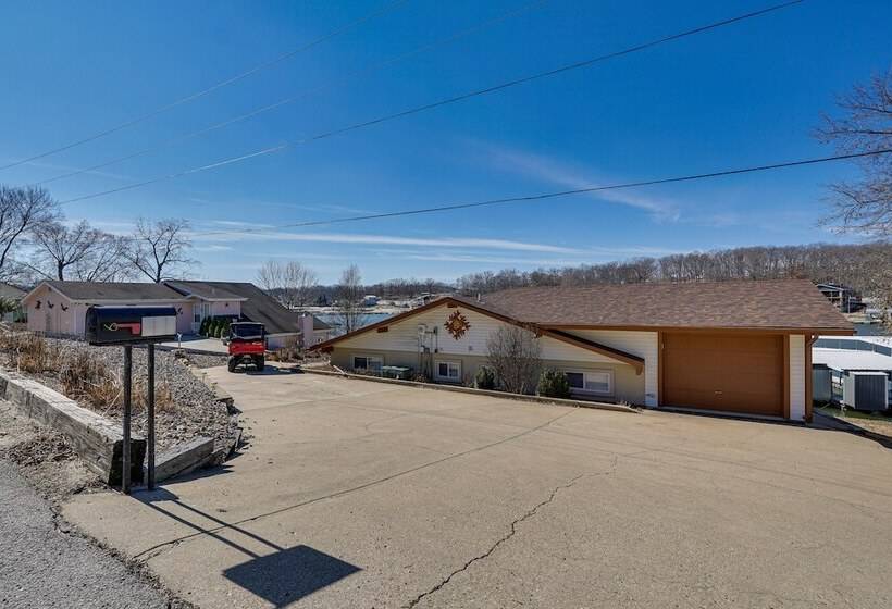 Private Dock: Lakefront Sunrise Beach Home