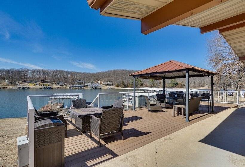 Private Dock: Lakefront Sunrise Beach Home