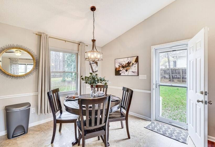 Mebane Home W/ Private Yard: Steps To Downtown!