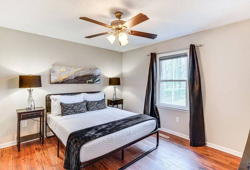 Mebane Home W/ Private Yard: Steps To Downtown!