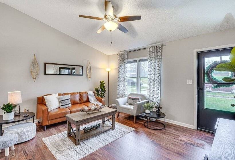 Mebane Home W/ Private Yard: Steps To Downtown!