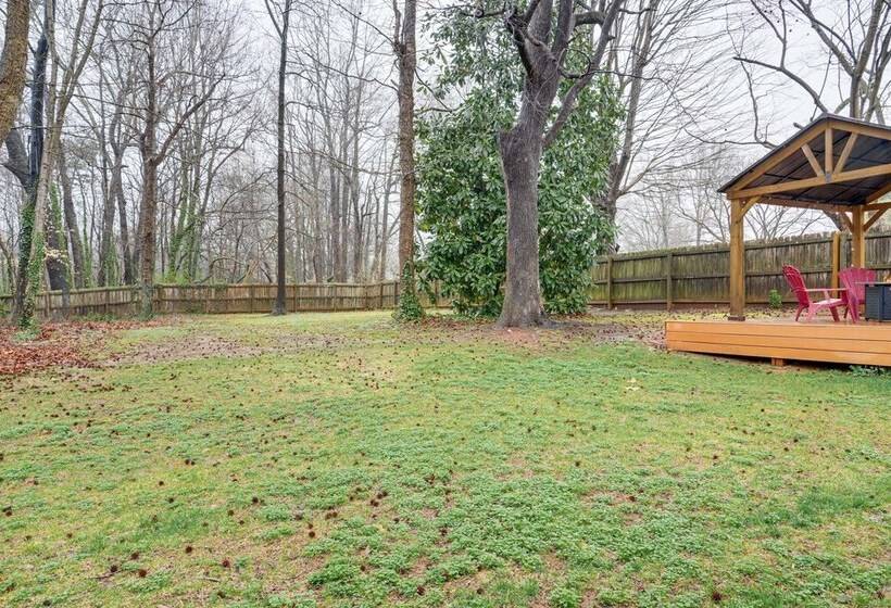 Mebane Home W/ Private Yard: Steps To Downtown!