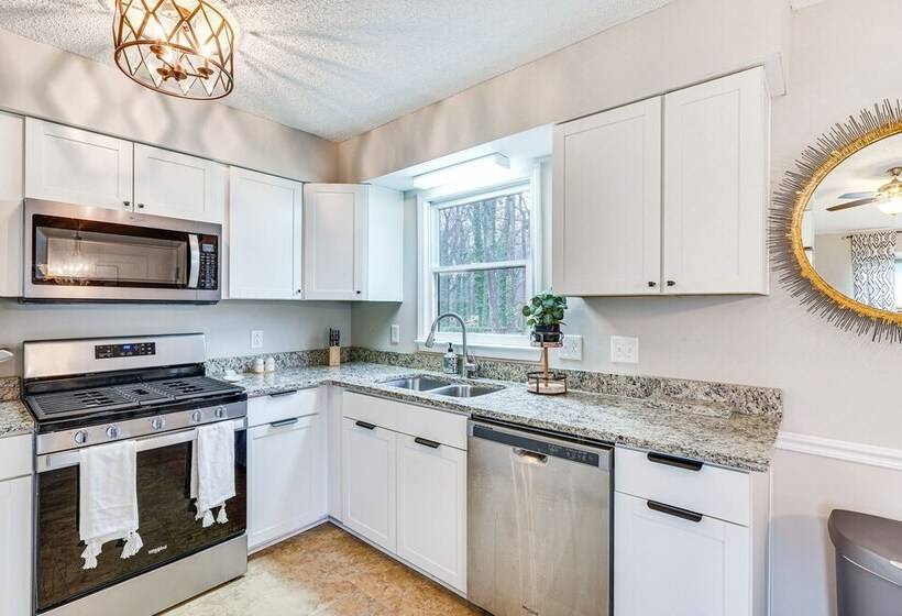 Mebane Home W/ Private Yard: Steps To Downtown!