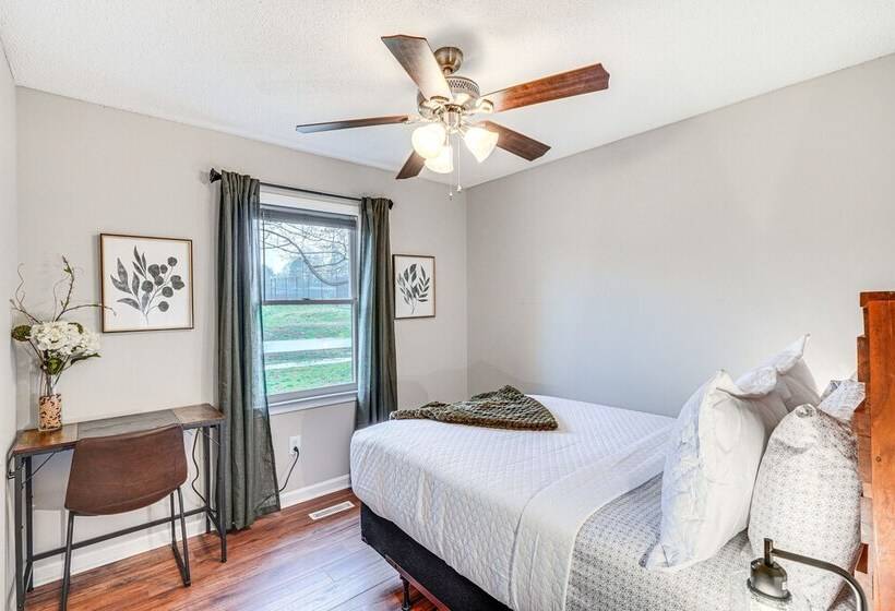 Mebane Home W/ Private Yard: Steps To Downtown!