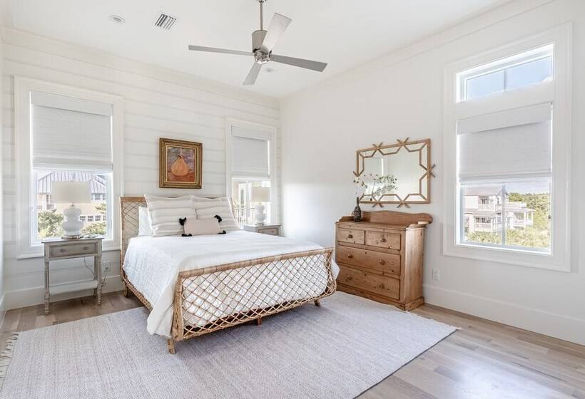 Rooftop Deck, Gulf View, Pool, Firepit, Walk To Public Beach & Rosemary Beach