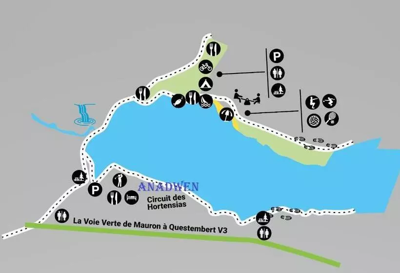 Aamiaismajoitus (B&B) Sur Le Chemin Des Hortensias