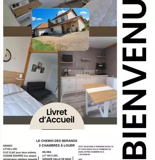 Aamiaismajoitus (B&B) Le Chemin Des Bérands Chambres D Hôtes Renaison