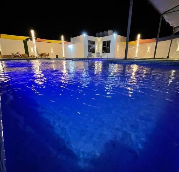 هتل شالية ومزرعة ضوء القمر