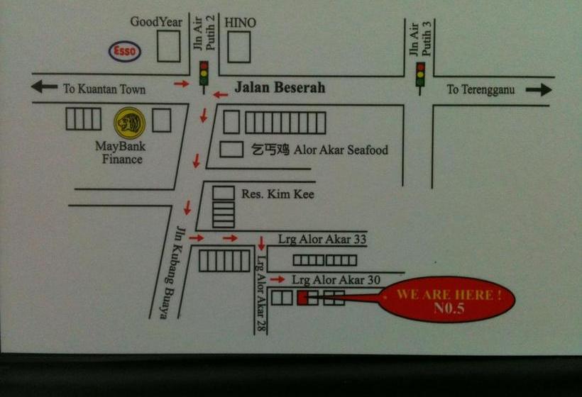 Hotelli Alor Akar Homestay